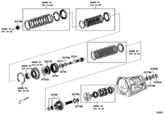 Planetary Gear, Reverse Piston & Counter Gear(Atm)