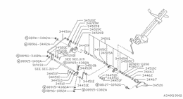 Auto transmission control device