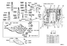 Valve Body & Oil Strainer (Atm)