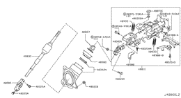 Steering column