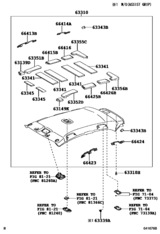 Roof Headlining & Silencer Pad