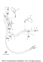 Steering handle & cable