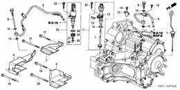 Atf pipe/speed sensor