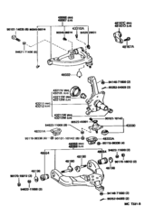 Front Axle Arm & Steering Knuckle