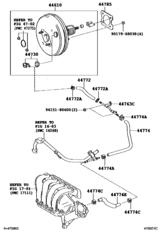 Brake Booster & Vacuum Tube