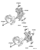 A/c condenser, piping