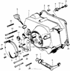 Right crankcase cover
