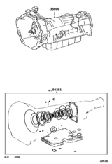 Transaxle Or Transmission Assy & Gasket Kit (Atm)