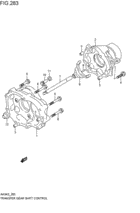 transfer gearlever control