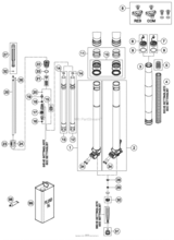 Front Fork Disassembled