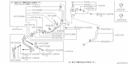 Power steering piping
