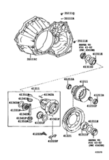 Front Axle Housing & Differential