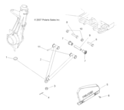 Suspension, a-arm and strut mounting