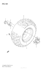 Right Rear Wheel (Lt-A500X E28)