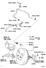 Brake Booster & Vacuum Tube