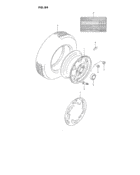 Road wheel and tire
