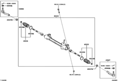Front Steering Gear & Link