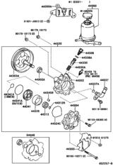 Vane Pump & Reservoir (Power Steering)