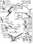 Fuel line & vapor gas control