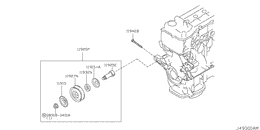Power steering pump mounting