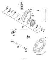 Front Wheel Lc4-E Supermoto
