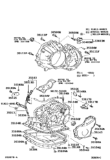 Transmission Case & Oil Pan (Atm)