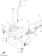 Lower casing drive