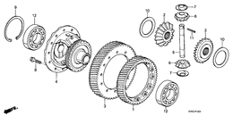 Differential gear