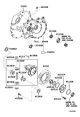 Front Axle Housing & Differential