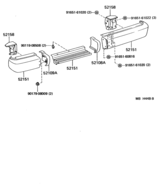 Rear Bumper & Bumper Stay
