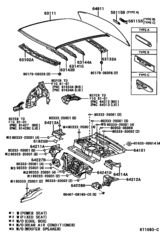 Roof Panel & Back Window Glass