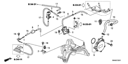 Install pipe/vacuum pump