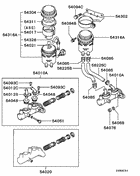 Brake master cylinder