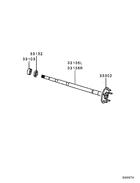 Rear axle differential