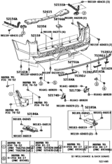 Rear Bumper & Bumper Stay