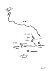 Clutch Pedal & Flexible Hose