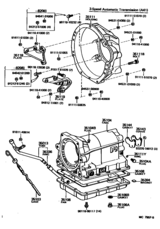 Transmission Case & Oil Pan (Atm)