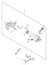 Brake Caliper Rear
