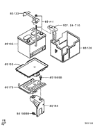 Battery cable & bracket