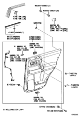 Rear Door Panel & Glass