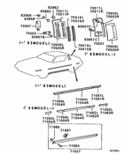 Side garnish & moulding