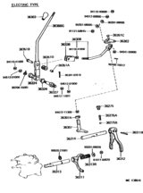 Transfer Lever & Shift Rod