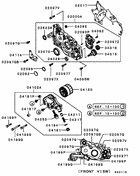 Oil pump & oil filter