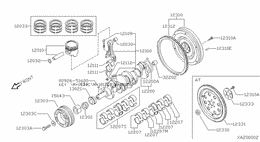 Piston,crankshaft & flywheel