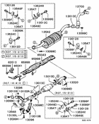 Exhaust pipe & muffler