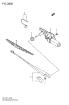 rear wind windshield wiper