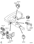 Switch & cigar lighter