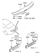 Rear garnish & moulding