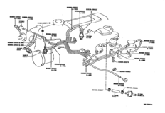 Схема вакуумных трубок 1jz ge