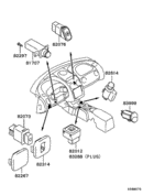 Switch & cigar lighter